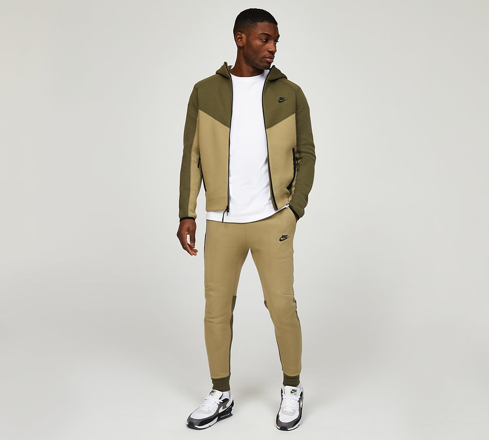 Nike Sportwear Tech Fleece Windrunner 'Neutral/Medium Olive'