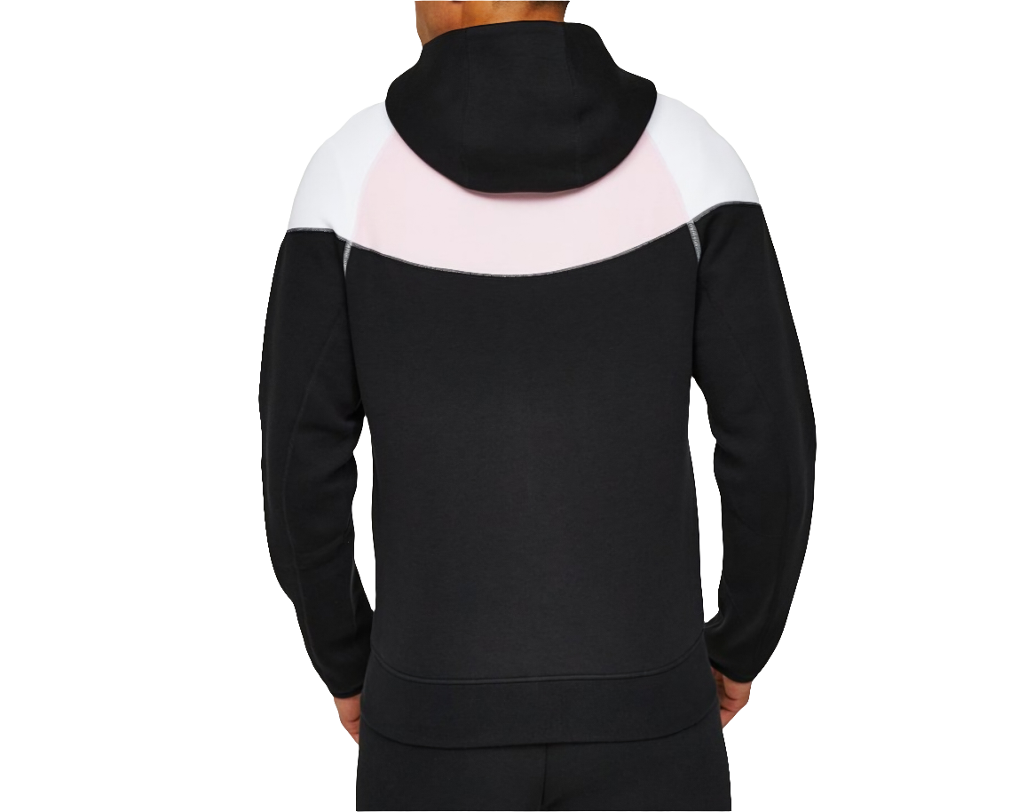 Nike Sportwear Tech Fleece Windrunner 'Black/White/Pink'