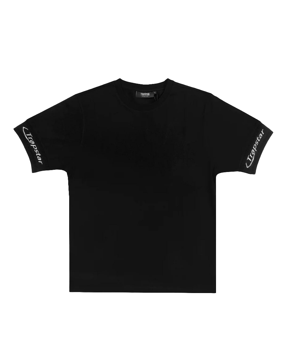 Trapstar Hyperdrive Rib Sleeve Tee - Black