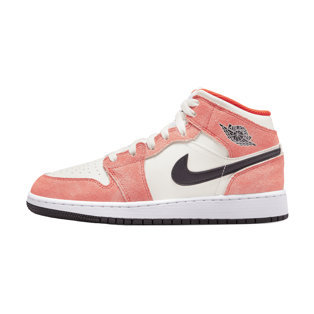 Air Jordan 1 Mid SE GS 'Orange Suede'