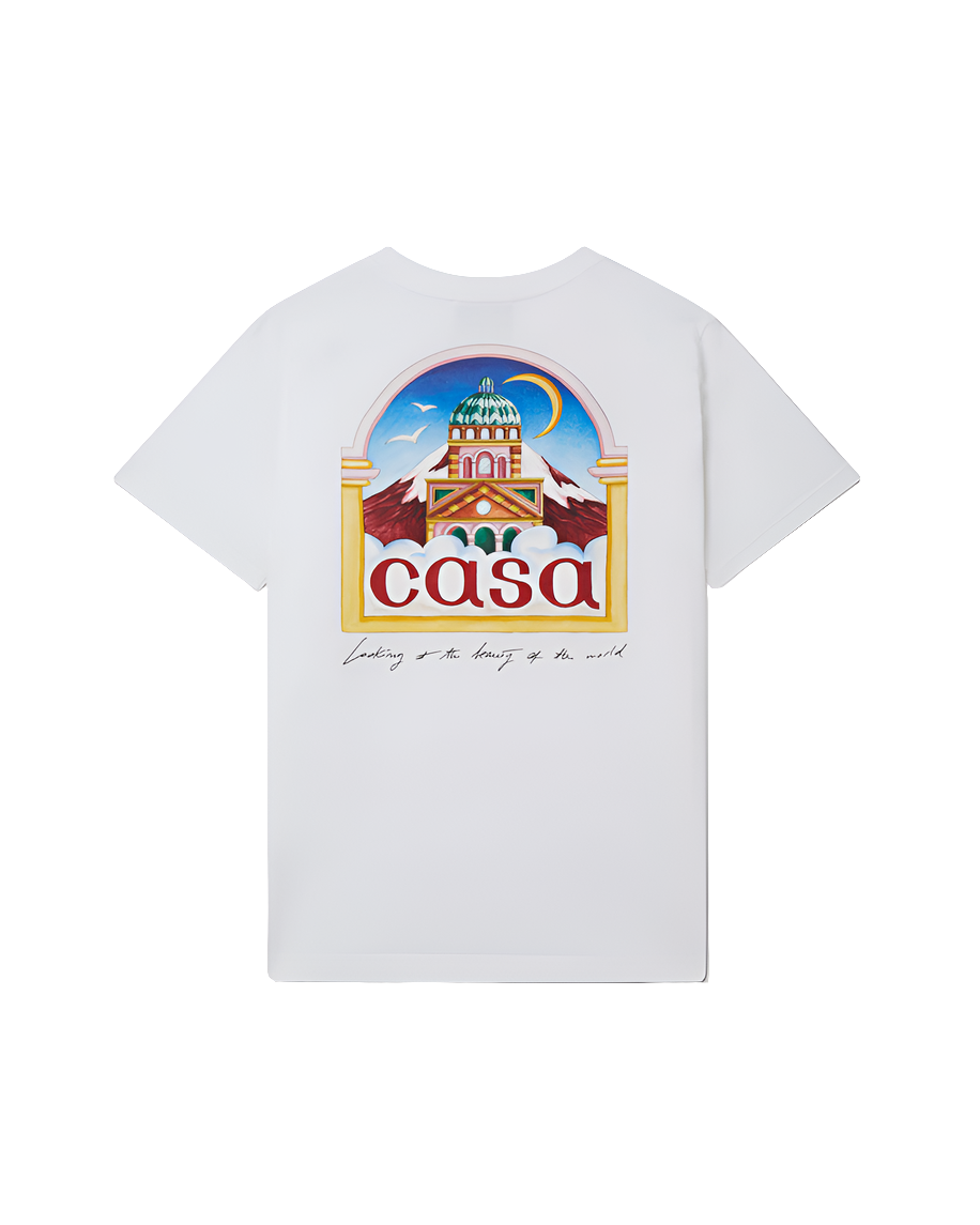 Casablanca T-shirt- 'Vue De L'Arche'