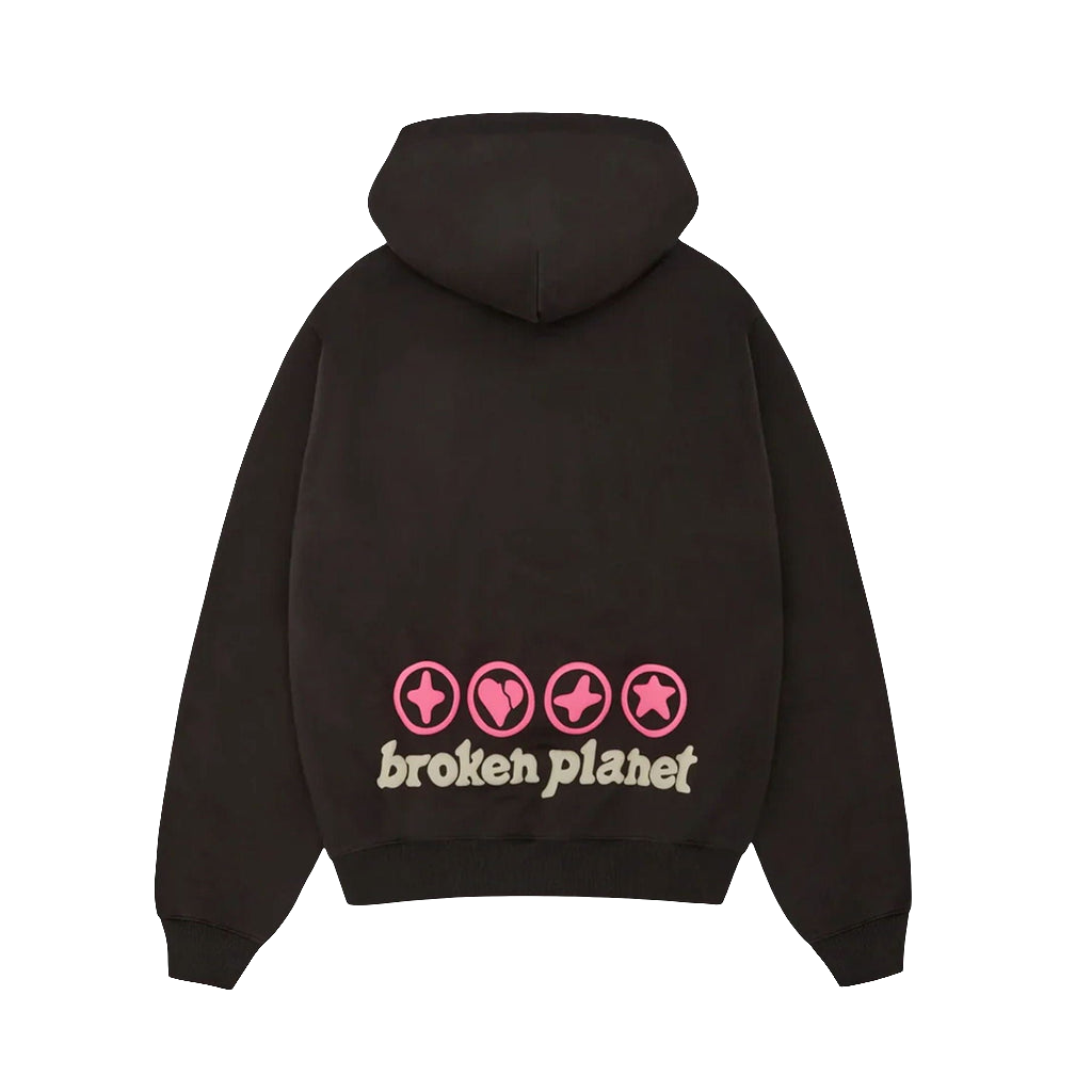 Broken Planet Hoodie 'Hearts Are Made To Be Broken'