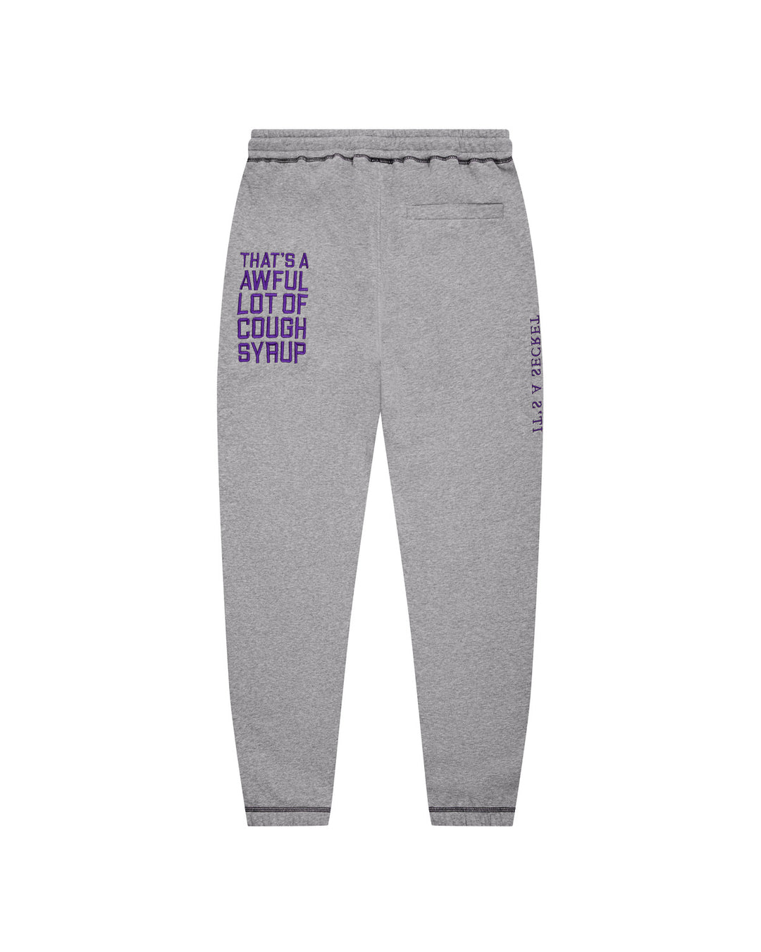 Trapstar X Awful Lot Of Coughsyrup Pants - Grey