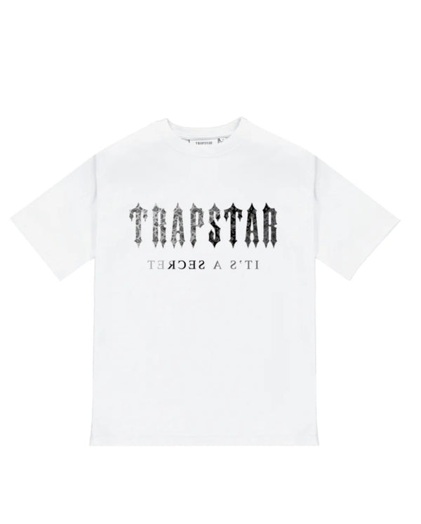 Trapstar Decoded Paisley Monochrome Edition Tee - White/Black ...